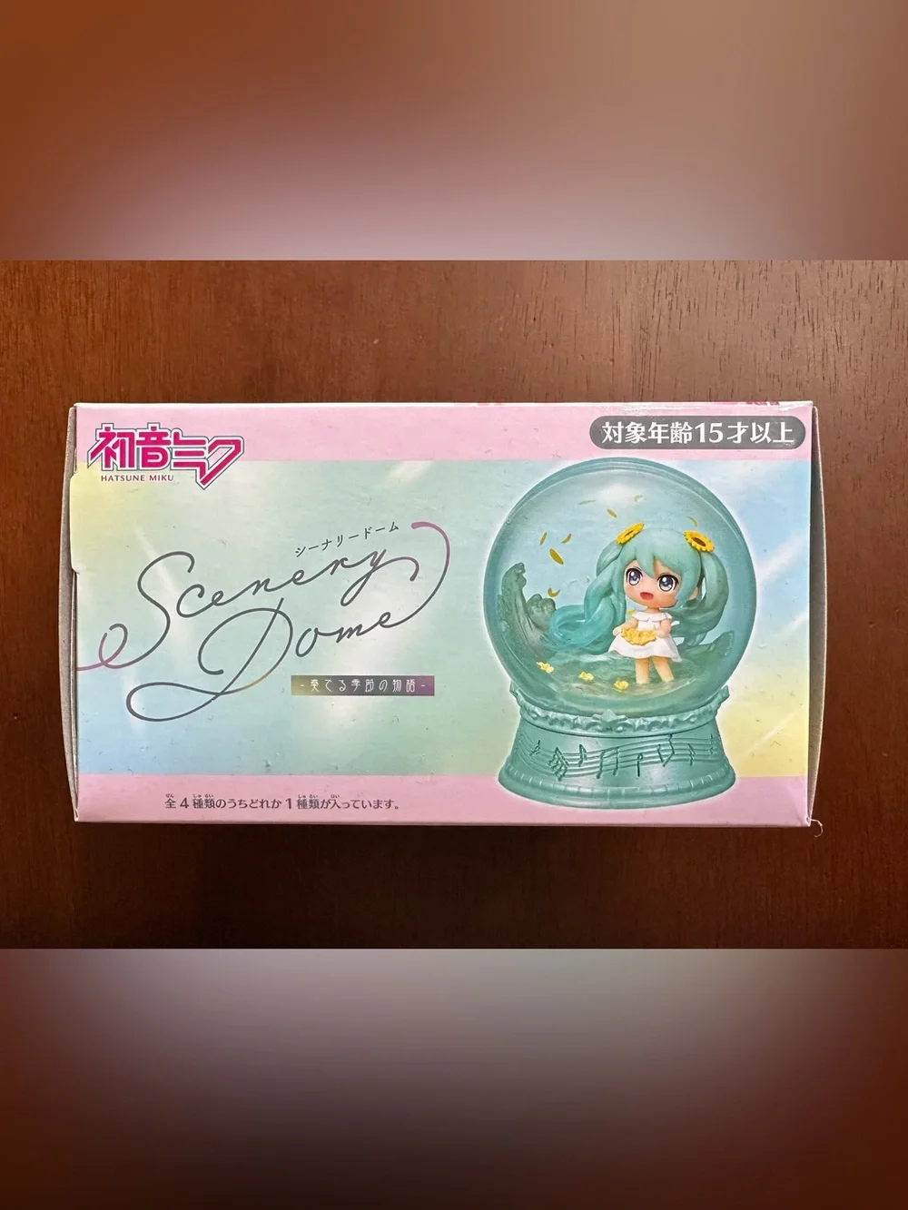 Re-Ment Hatsune Miku Scenery Dome Four Seasons Blind Box Figure